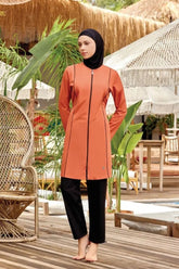 Rozamay Burkini Swimsuit-9075  Voile